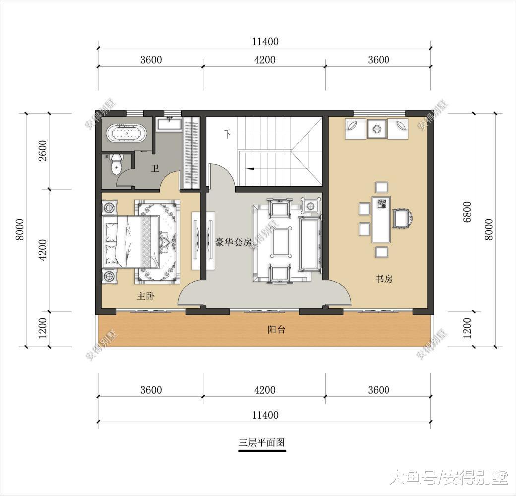 占地不足100㎡, 进深不过8m, 3层新中式小别墅精巧华丽
