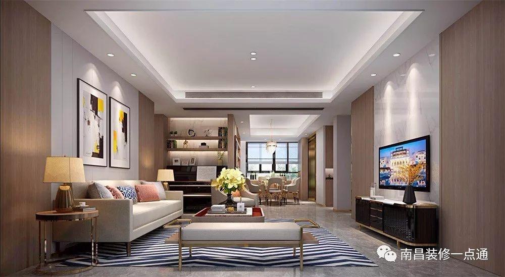 要不要做轻奢风格? 看完绿地国际博览城二期四居室装修再决定吧