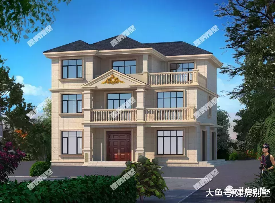 农村建房首选欧式别墅, 建了第一栋早晚要发财