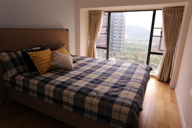 晒晒我的三居室, 仅花9万, 厨房加了个透明玻璃门