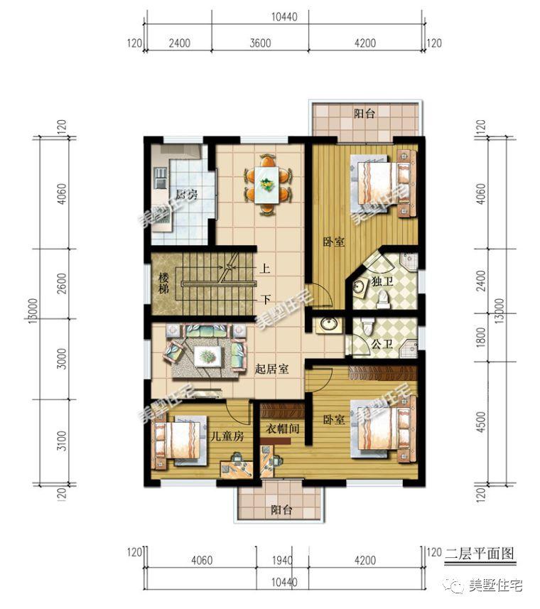 小开间也能建大别墅, 6款开间10米别墅户型, 好看又实用