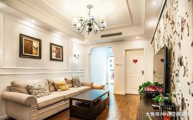 73平一家三口的幸福居家 朋友看了都说背景墙做得实在太好看了