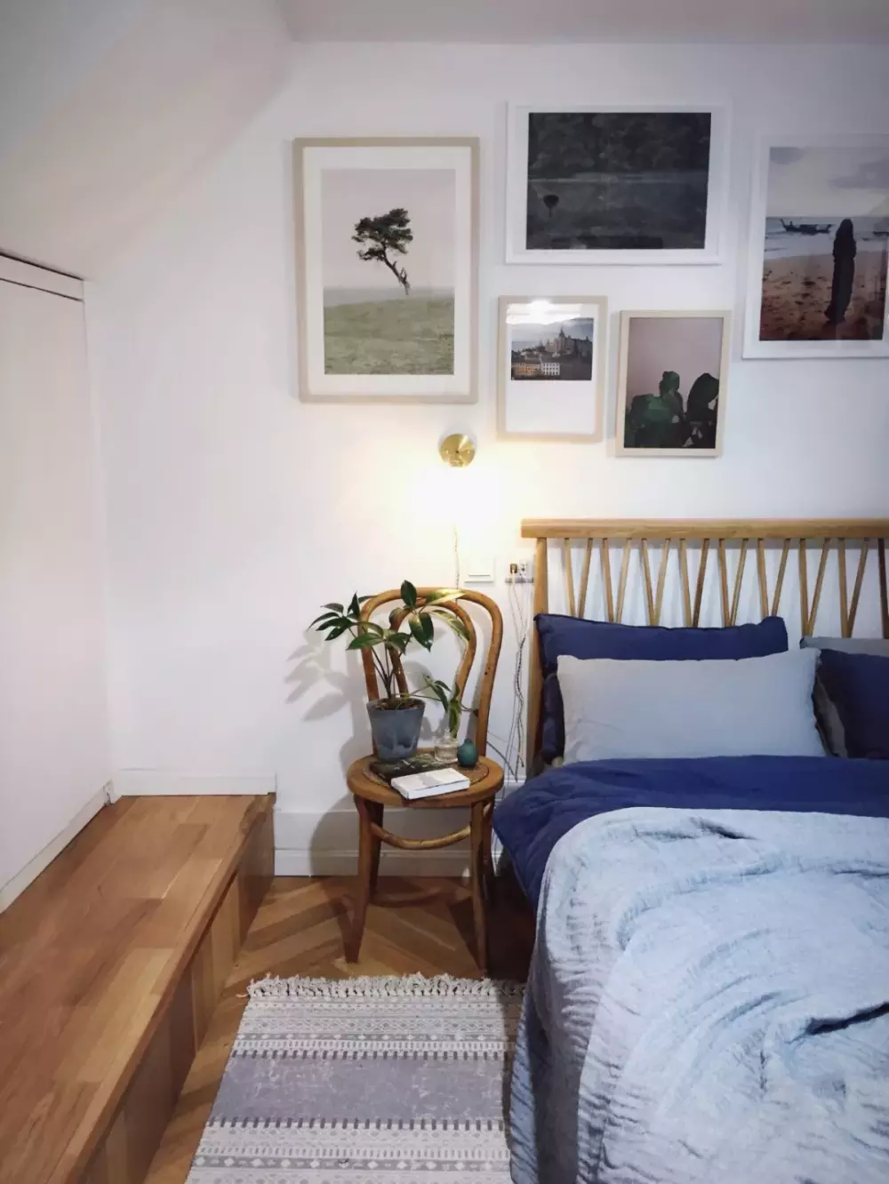 北漂菇凉的45平阁楼小户型, 爆改4卧3卫, 太厉害了