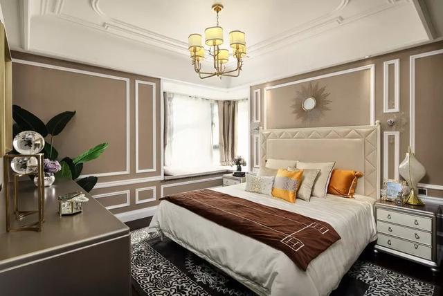 180㎡古典美式, 别致布局端庄矜贵