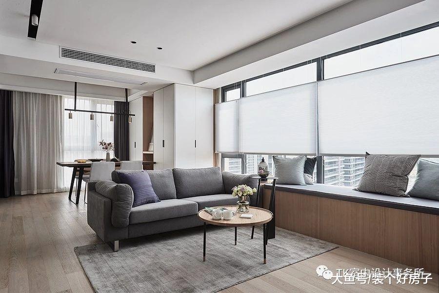 处女座建筑师打造89㎡简约风, 微尺寸改动就能高效利用空间!