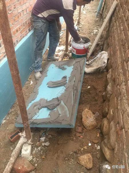 农村盖别墅, 北京小伙用挤塑板做外墙保温, 不用空调家里冬暖夏凉