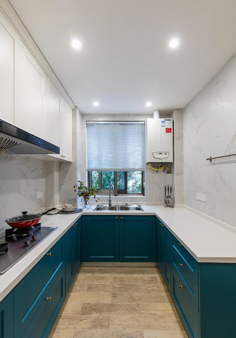 舒适耐看的新房装修案例 120平米北欧混搭风格三室两厅装修