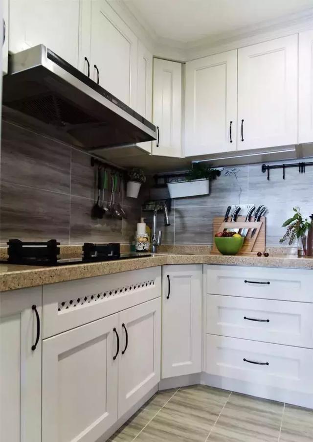 116㎡清爽简美三居室, 色调亮丽, 幸福感满满!