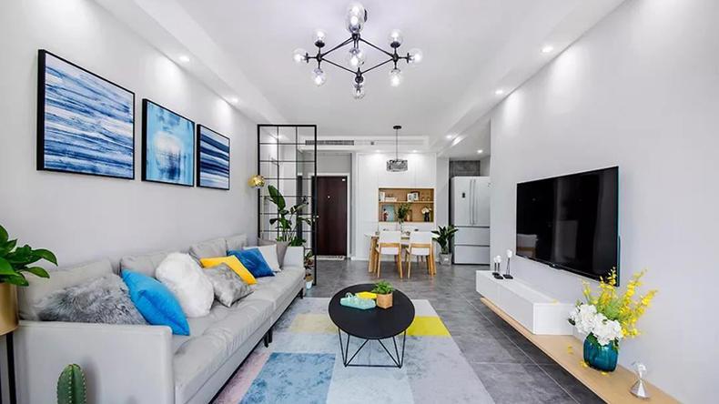 我家90㎡北欧风装修, 花费6万真省钱