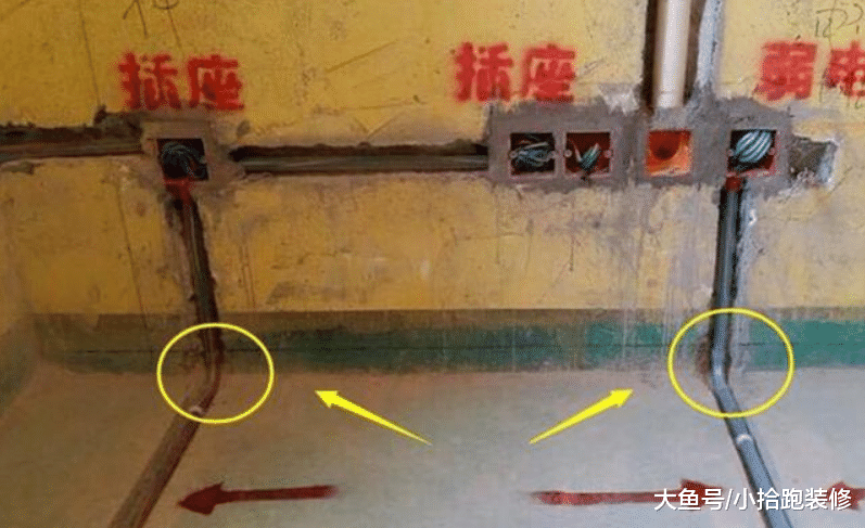 水电施工, 邻居带我去他家参观, 看到现场后, 发现真不错