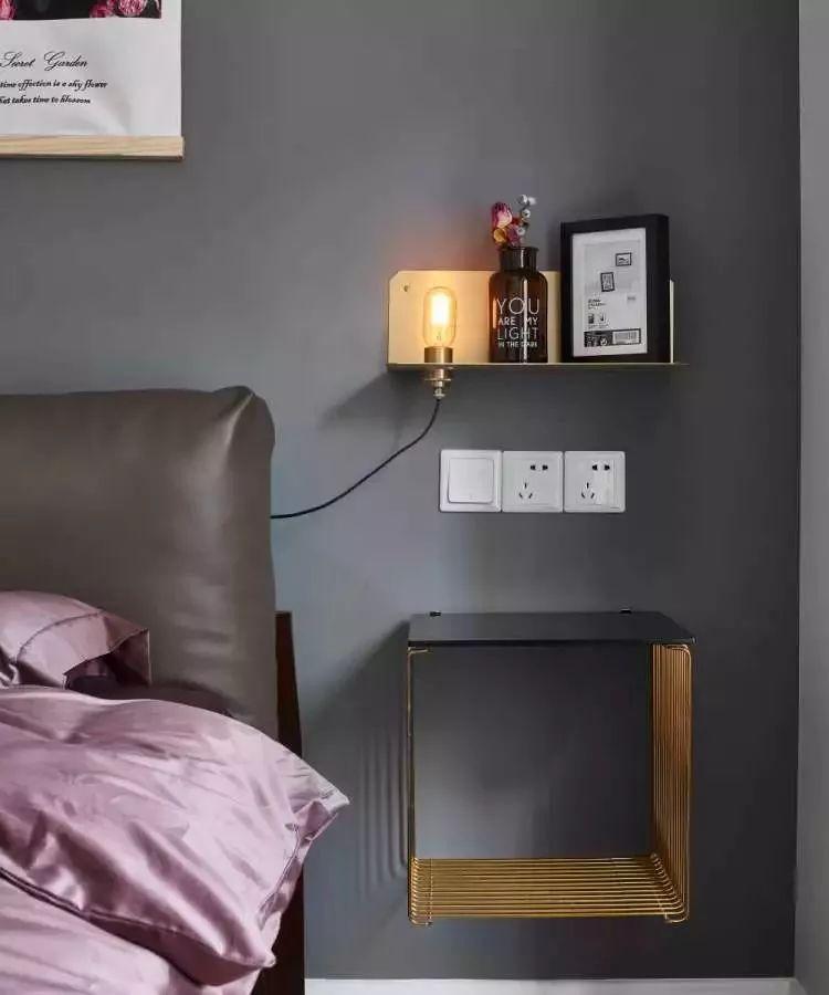 卧室不用床头柜, 怎么布置好?