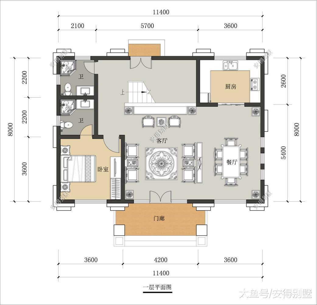 占地不足100㎡, 进深不过8m, 3层新中式小别墅精巧华丽