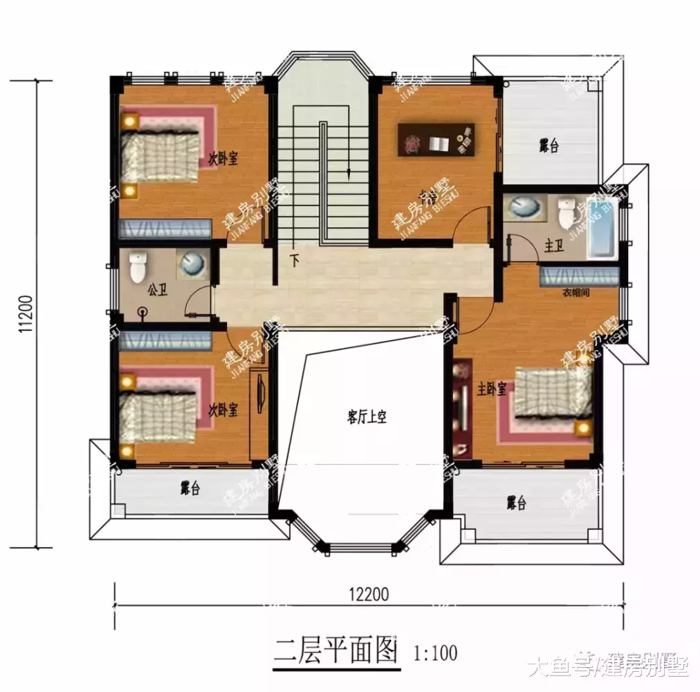 外观很相似的两栋自建房, 第二栋配地下室, 简直太赞了