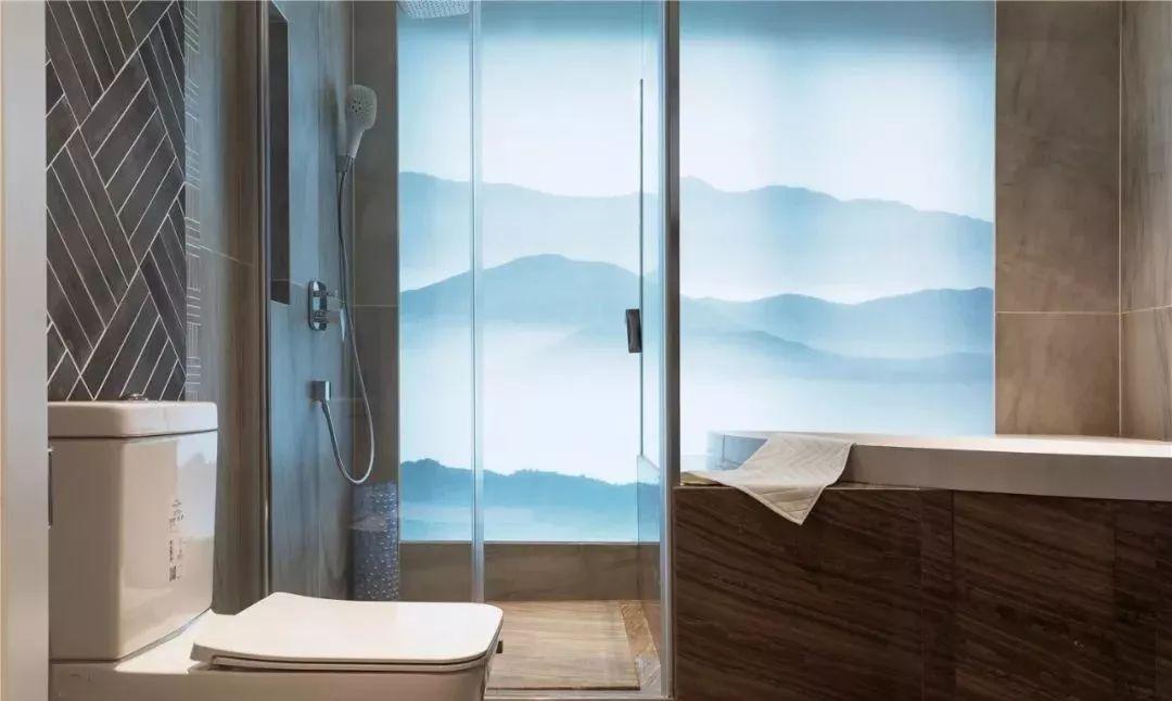 这样的设计是中国人所向往的, 沉迷于山水之间的中式之家