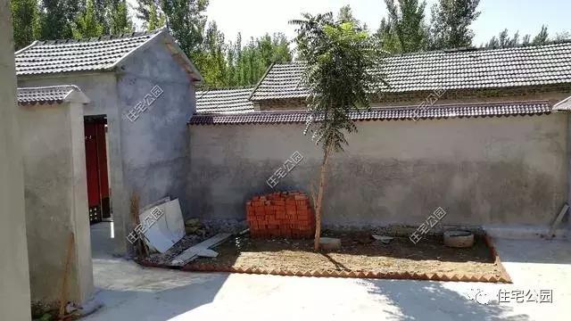 山东农村自建一层农家院, 造价25万还做了化粪池, 真让人羡慕