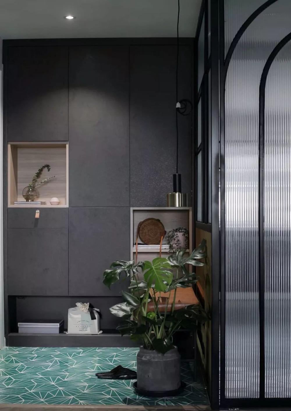 玄关铺地砖, 年轻人喜欢这样的设计方案!