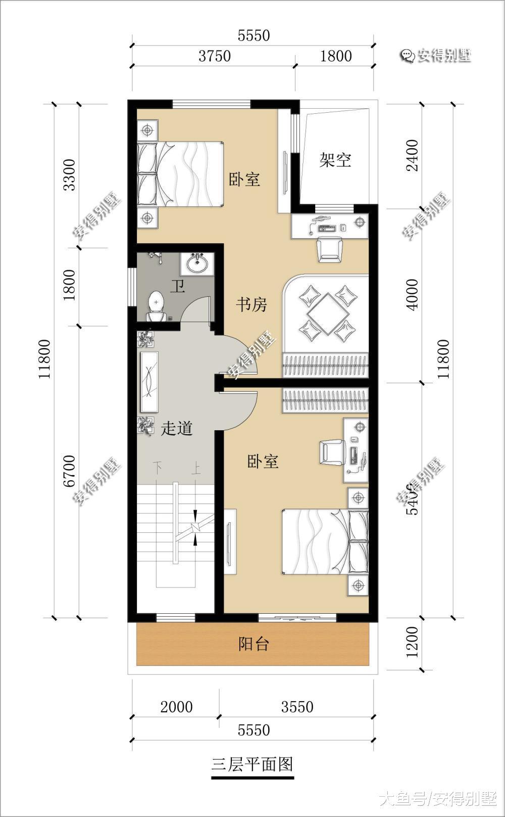 农村自建8套精品别墅设计图纸, 有中式欧式现代的, 有楼中楼大露台带车库的