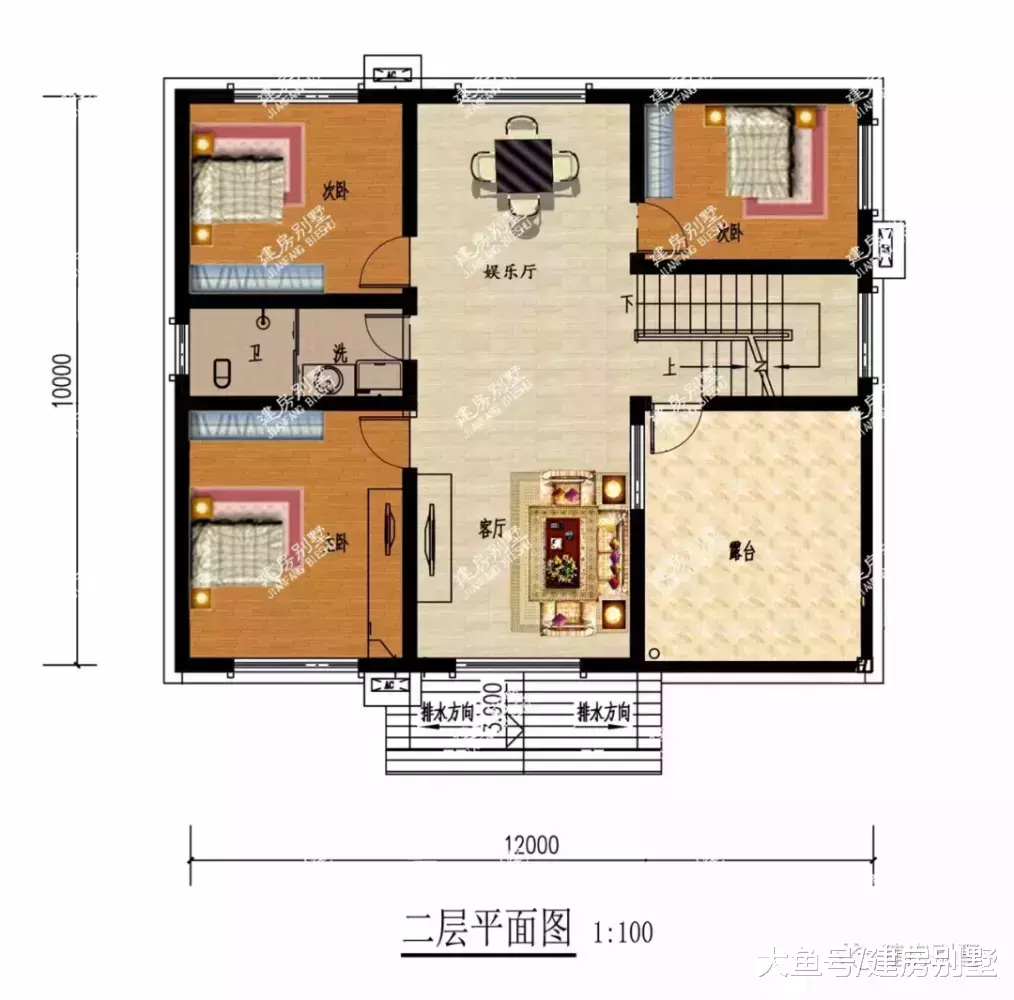 毛坯造价20多万的两层小别墅, 这么好的户型不下手太可惜