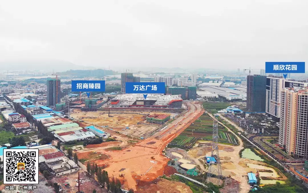 牛逼! 又添一大型商业综合体, 新塘即将爆发! (附航拍高清图)