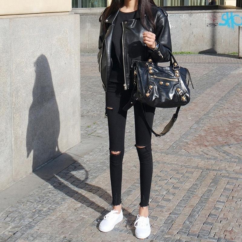 打底裤搭配小白鞋、今年超火、学到了还在等什么