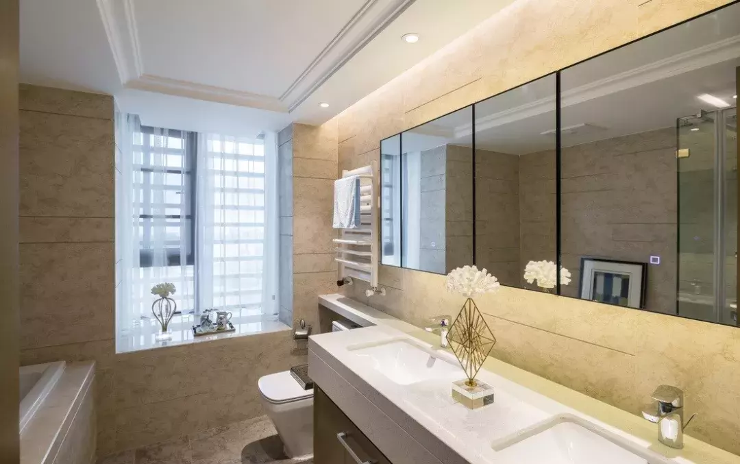 同事家152㎡美式新房, 堪比豪宅, 都夸他装的很高级!