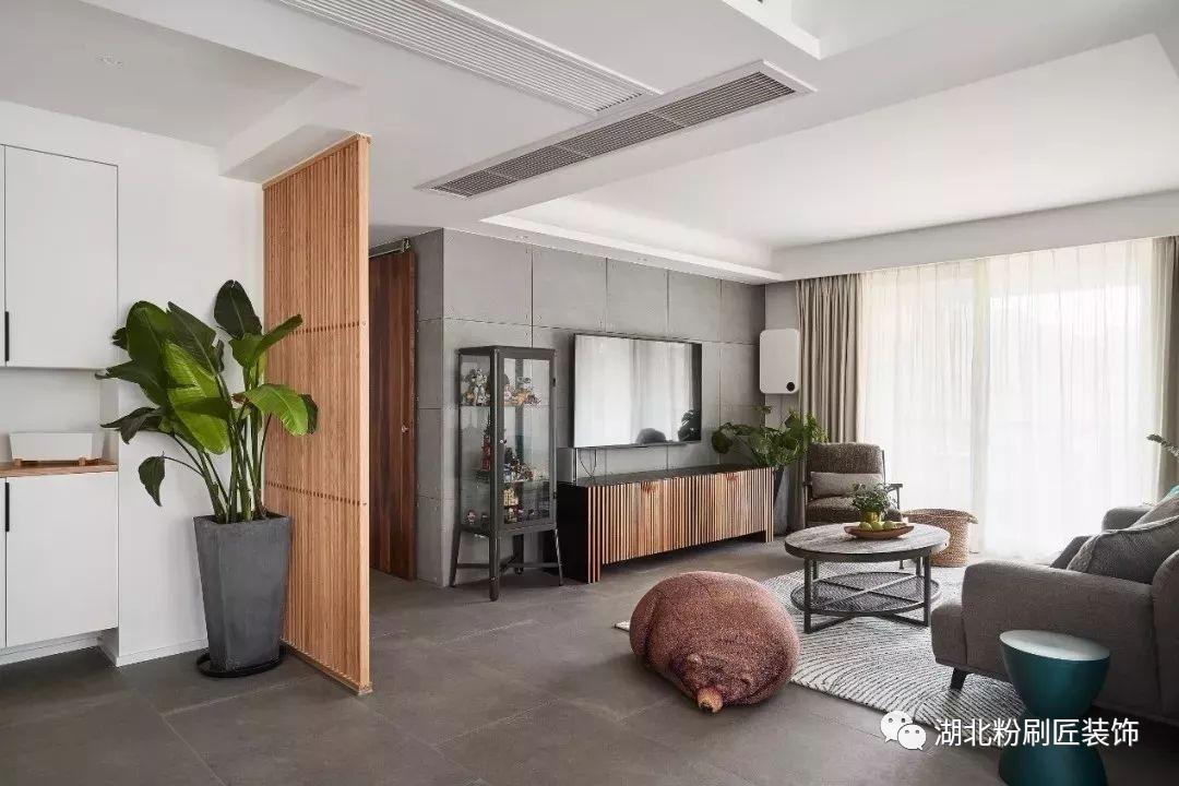 127平米的现代简约风格, 原来三居室还可以这样装修!