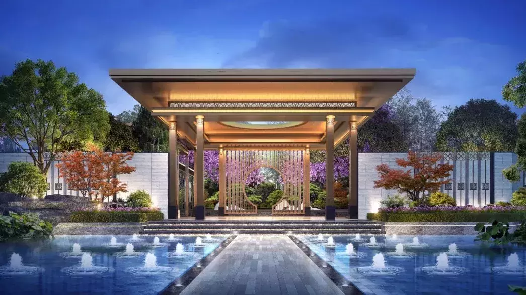 盛世亮相丨顶礼府系建筑美学, 揽府苑恢弘之气