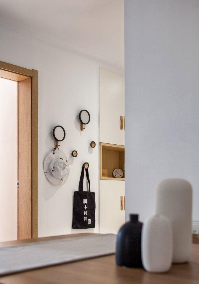 94平日式风格二居室, 简约清爽的佛系装修