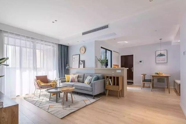 新房装修, 一个客厅吧台隔断巧设计, 邻居们一看跑来效仿!