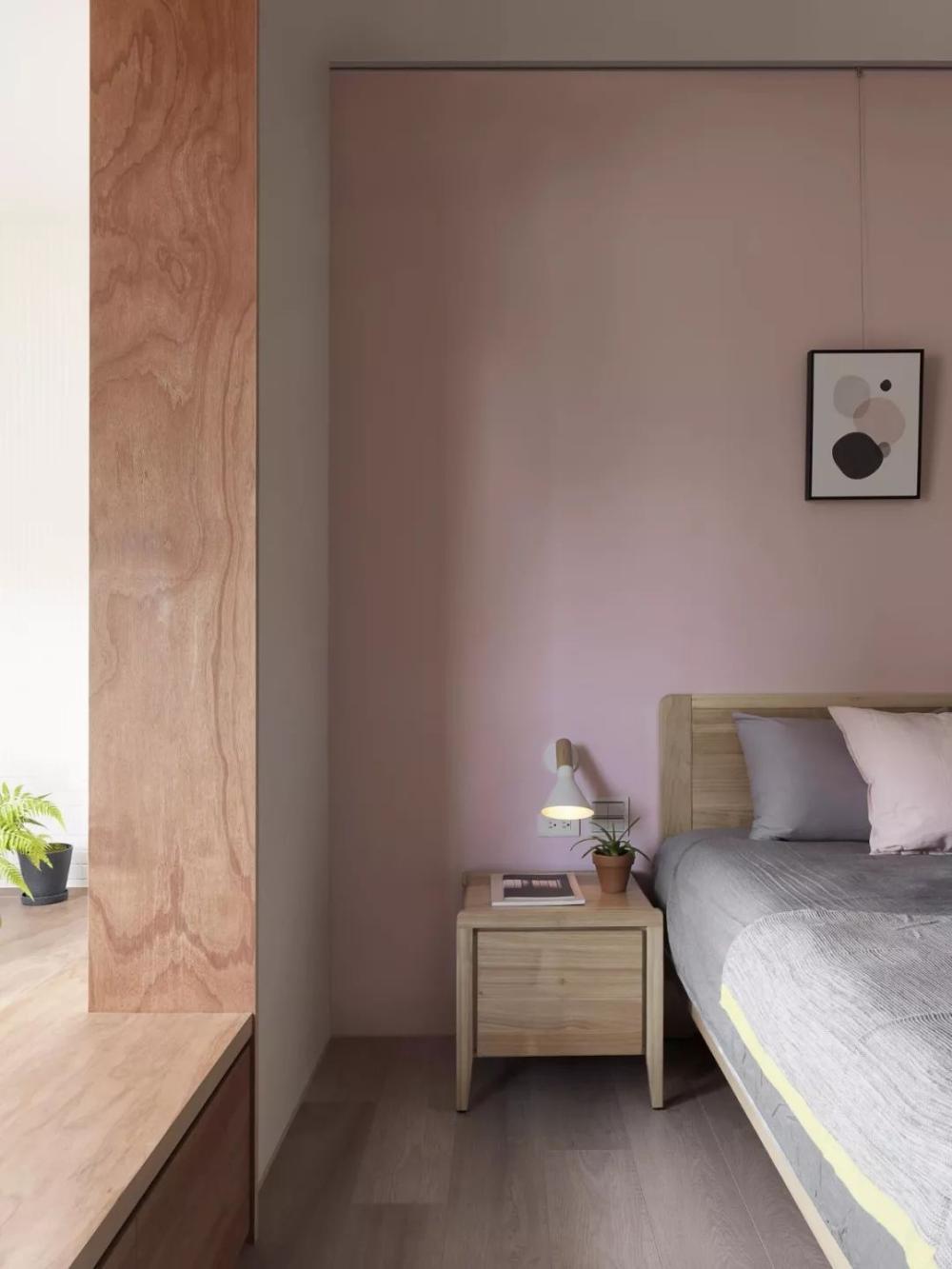 86㎡简约原木风, 木质与绿植, 营造出自然的气息!