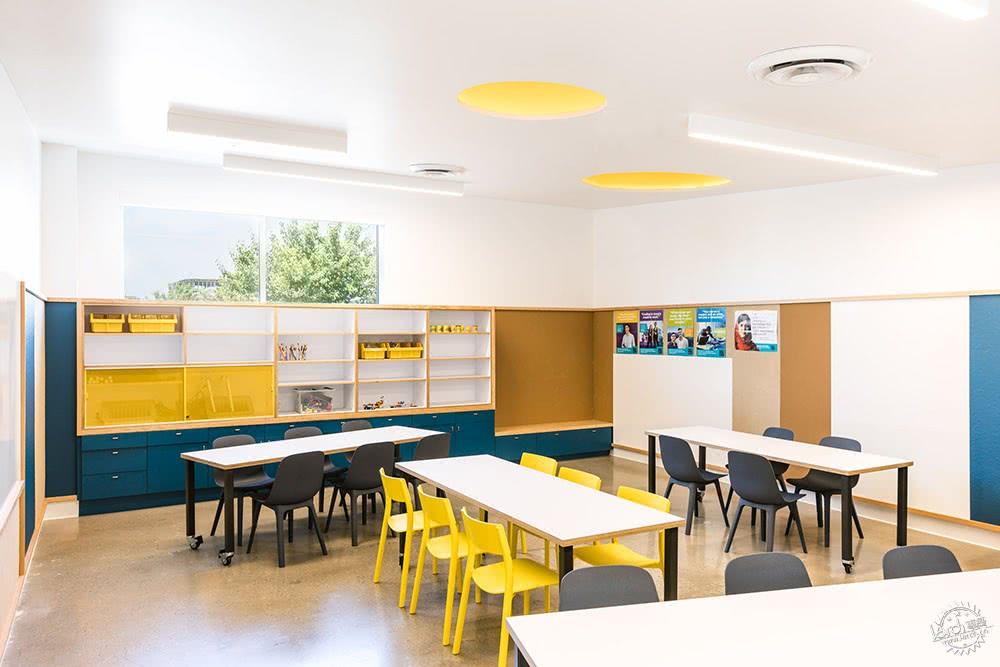 工业建筑摇身一变, 便是色彩斑斓的儿童场所