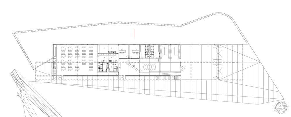 经典的红与黑, 用在社区中心真是绝了