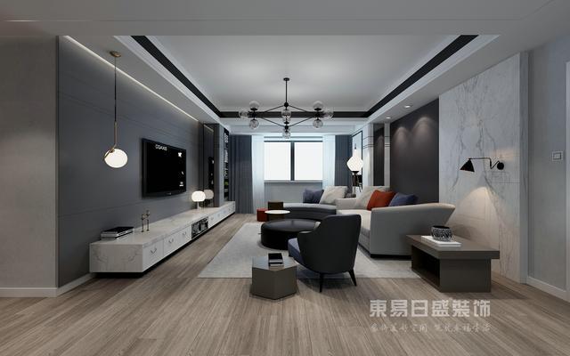 160平北欧风, 打造黑白灰高级感, 太美了!