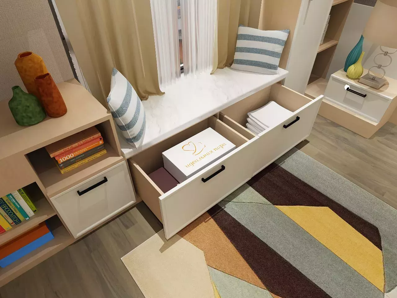 新装的卧室比多功能房还牛逼! 每天都在卧室里笑醒!