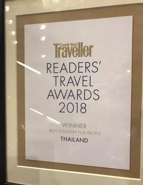 賀! ! 前三大最佳旅游国家 - 泰国再次成为大赢家