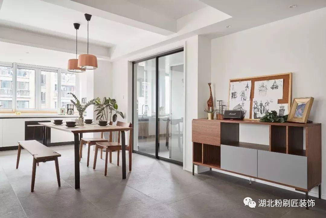 127平米的现代简约风格, 原来三居室还可以这样装修!