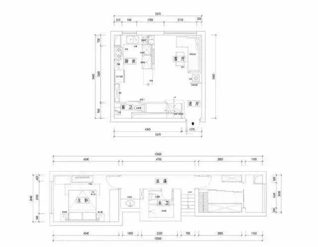 买了复式楼不知道怎么装修的, 可以借鉴这个案例的设计哦!