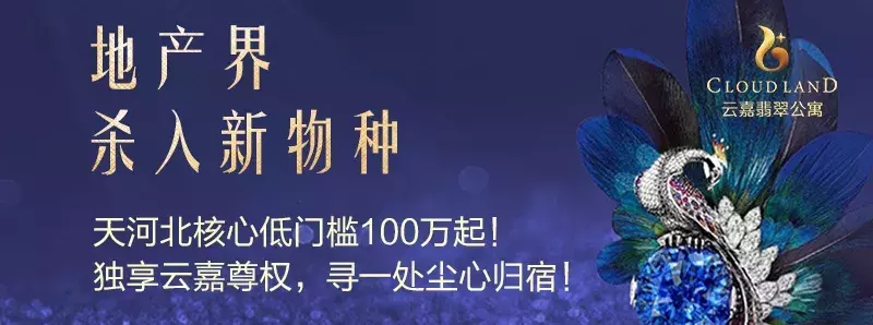 总价100万起, 买下天河北, 地产界杀入新物种!