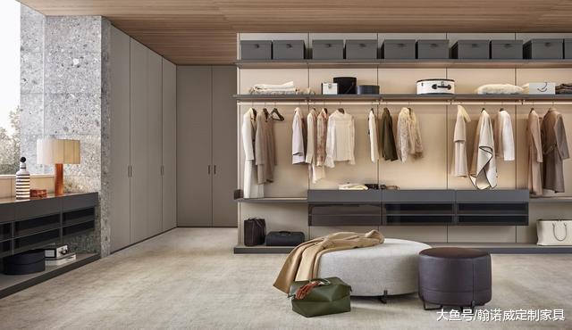 翰诺威: 您看到的就是一款美美的衣帽间