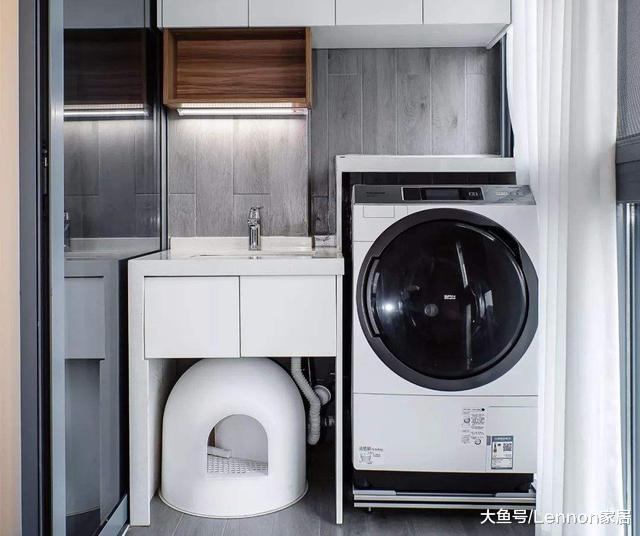 阳台洗衣机旁装个这玩意, 用起来顺手又方便, 聪明人早就知道了