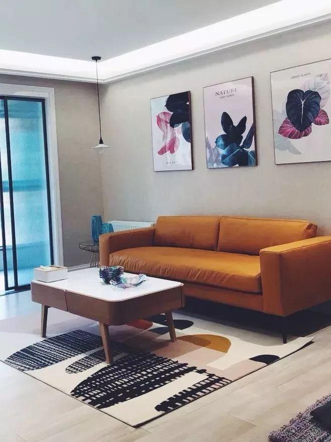 客厅选皮沙发, 舒适、高档、好打理!