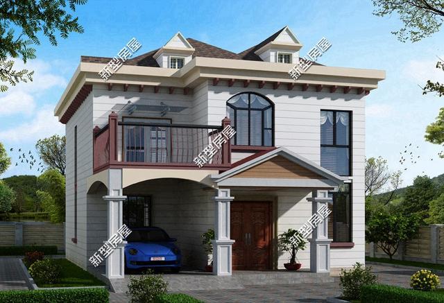 5套10米面宽的农村别墅, 第4套20多万你建吗?