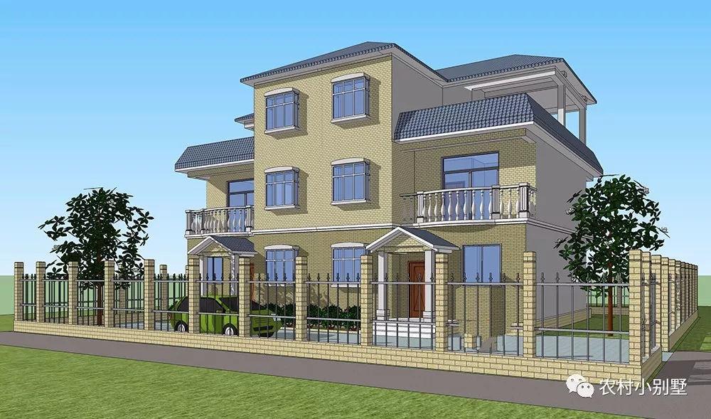 18套兄弟双拼农村别墅, 两兄弟一起建, 村里人见了都夸哥俩关系好