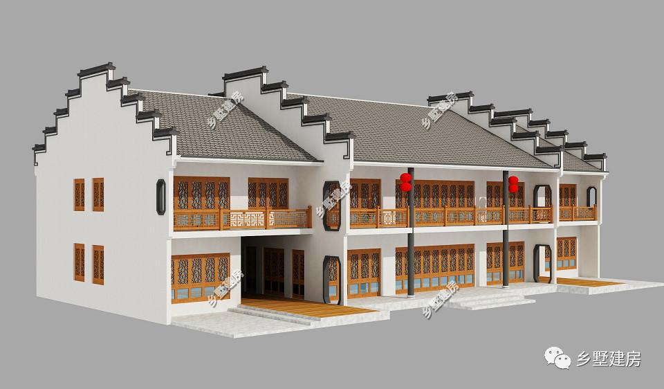 农村土豪花200万建新中式别墅, 网友直呼: 只能看看, 建不起!
