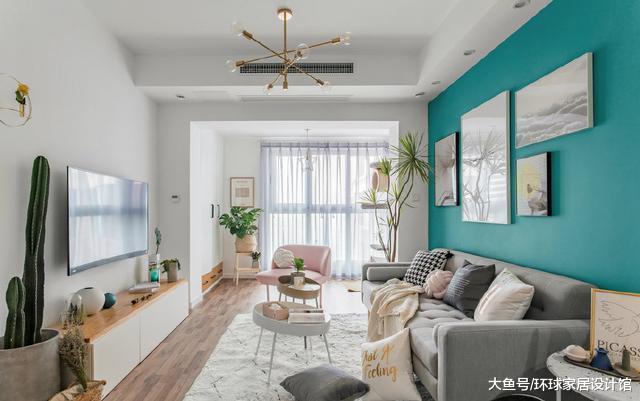 大深圳的89㎡清新北欧风, 头一见次卧榻榻米可以那么装, 实用极了