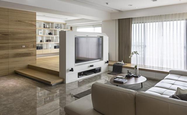 成都高新区现代简约风样板房 清风徐来简洁舒适