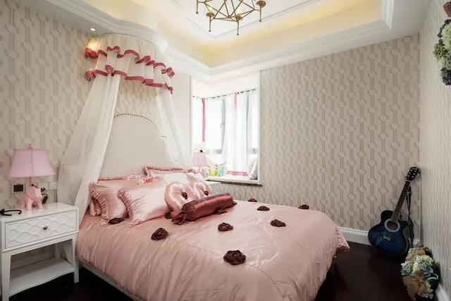 180㎡古典美式, 别致布局端庄矜贵