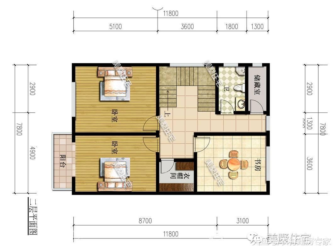 小面宽宅基地照样建好房, 6款户型推荐, 最后一款太棒了!