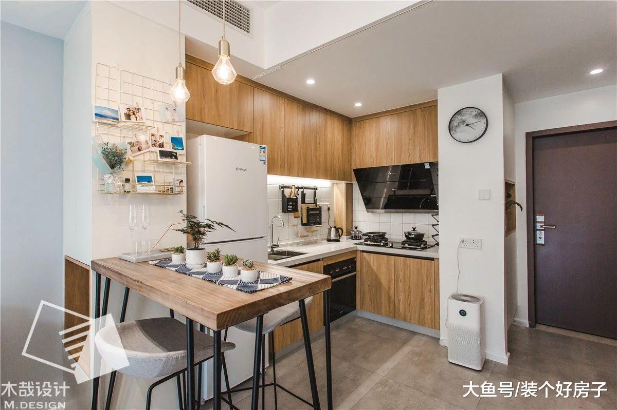 90后厦门小夫妻40㎡的简约清新家, 这样合理布局, 小婚房也能功能大!