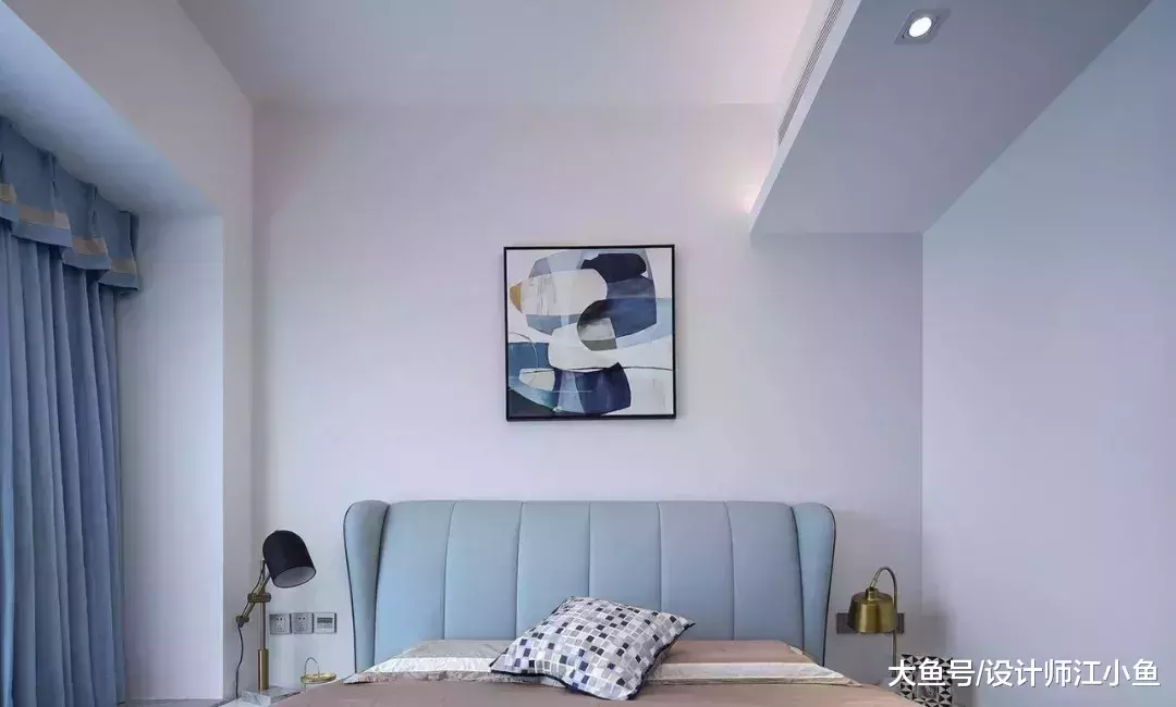 120㎡的现代风三室, 有了中央空调还能这样吊顶, 赞!